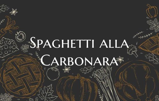 Spaghetti alla Carbonara